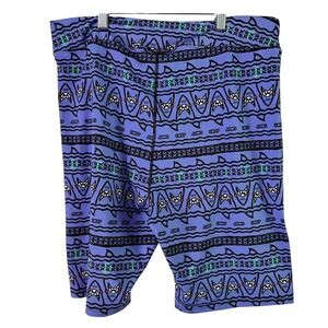 Unique Vintage Jaws Bike Shorts Novelty Print Stretch Athletic XL